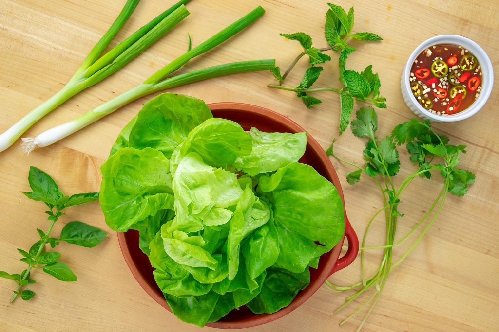 Lettuce and Nuoc Cham