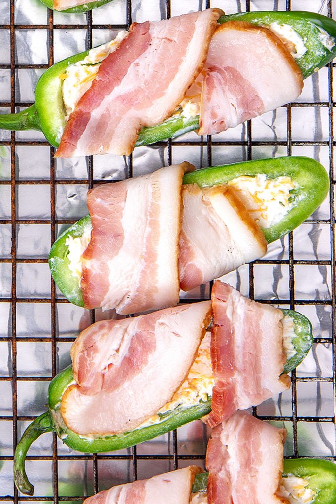 Wrapped Jalapeno Poppers