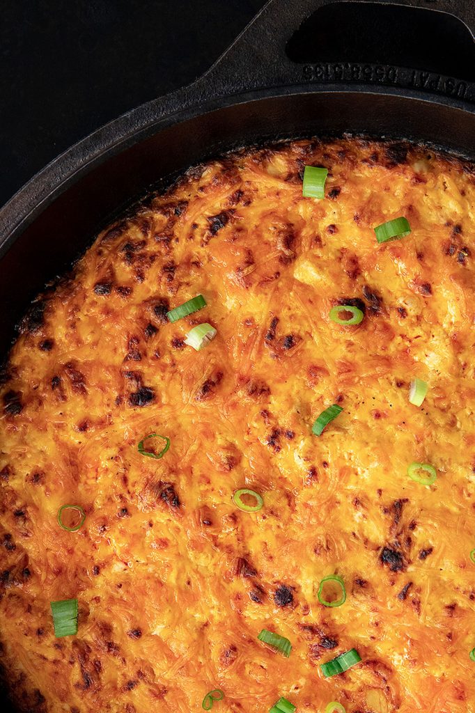 Brown and Bubbly Chicken Dip