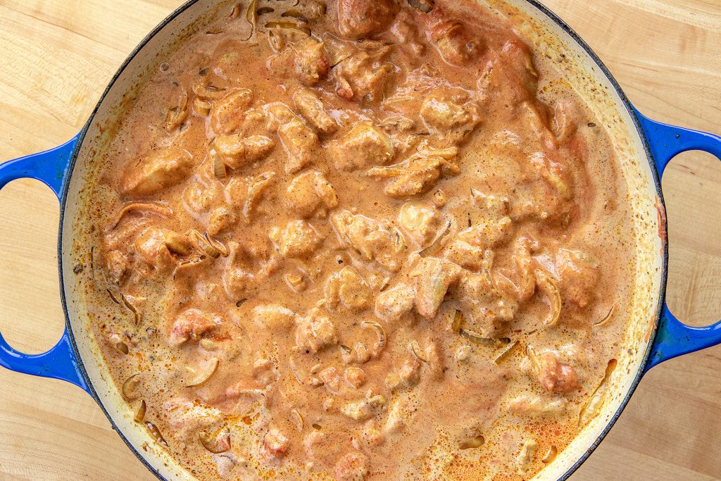 Mix the sauce