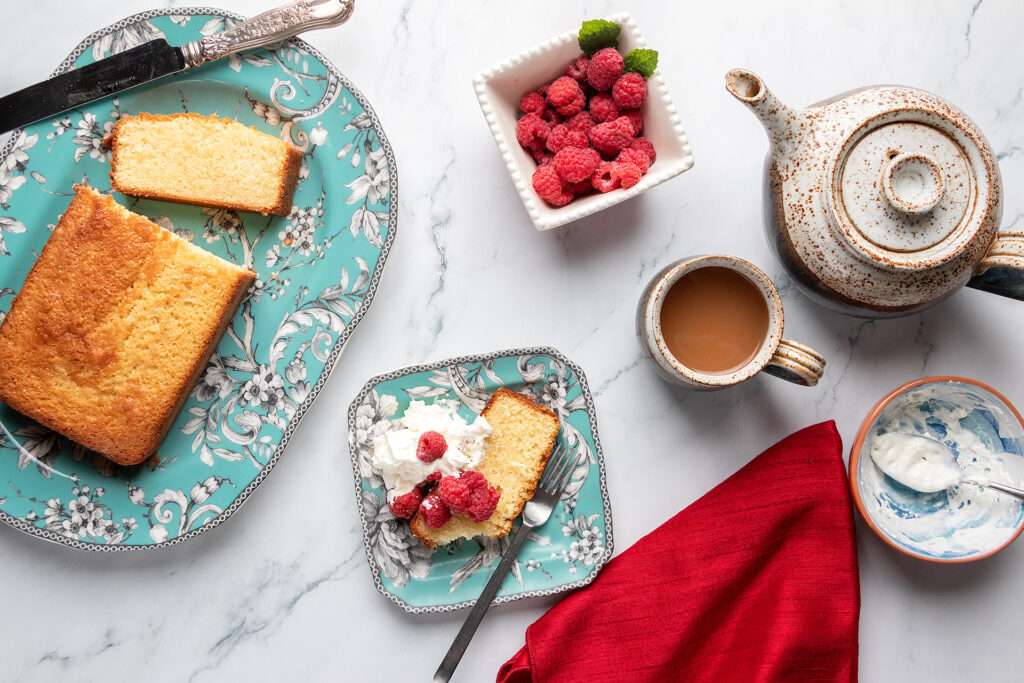 Old Fashioned Pound Cake - Tea Party 1