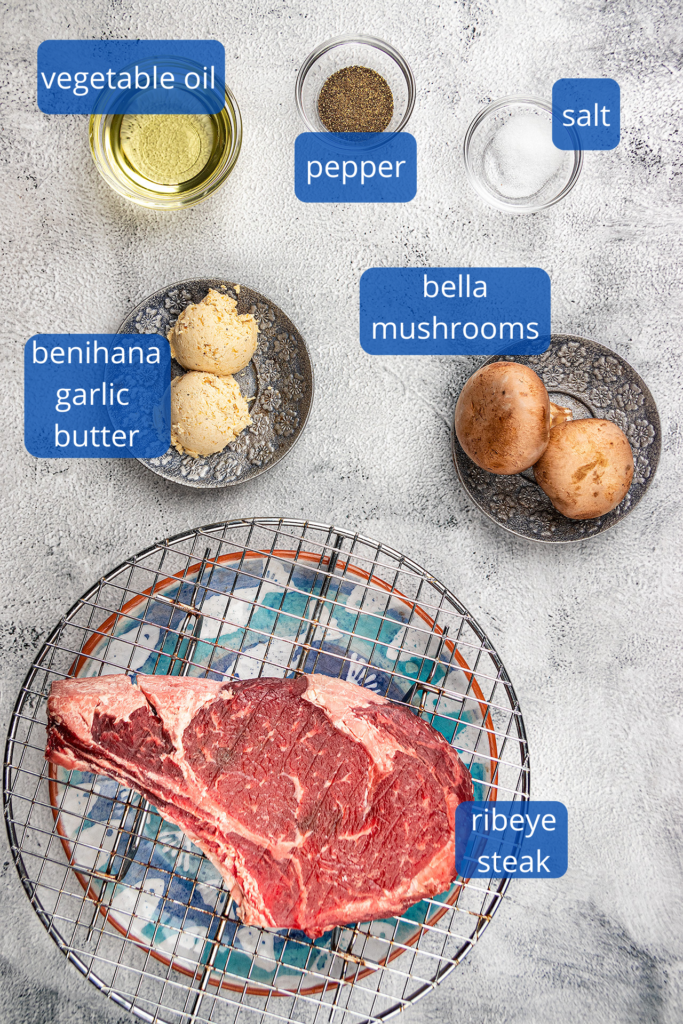 Hibachi Steak Ingredients