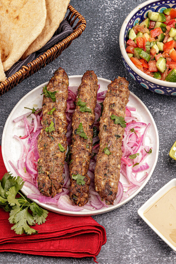 Delicious Beef Seekh Kababs