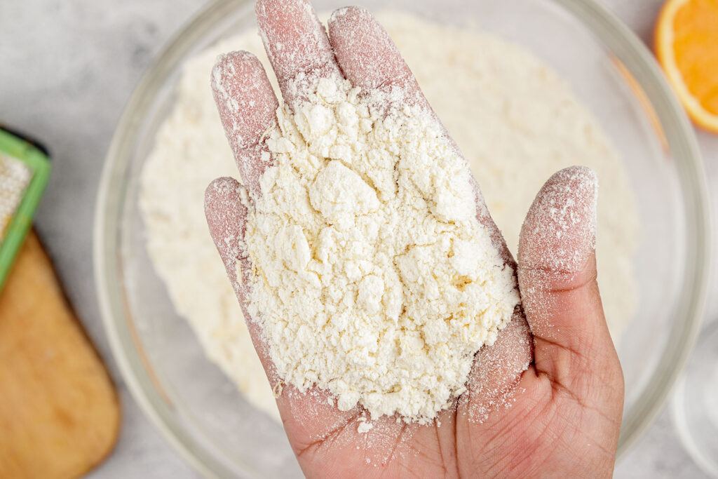 Cut The Butter Into The Flour