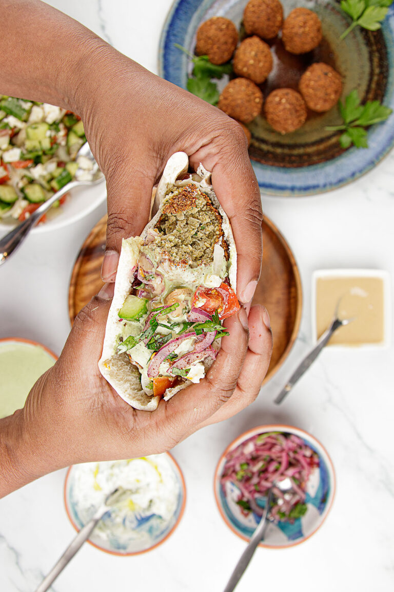 What to serve with Falafel Pitas 24 BEST sides Clove and Cumin